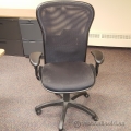 Black High Mesh Back Adjustable Task Chair, Grade A